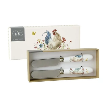 IHR COUNTRY ROOSTER vajazó kés 12cm szett 2részes