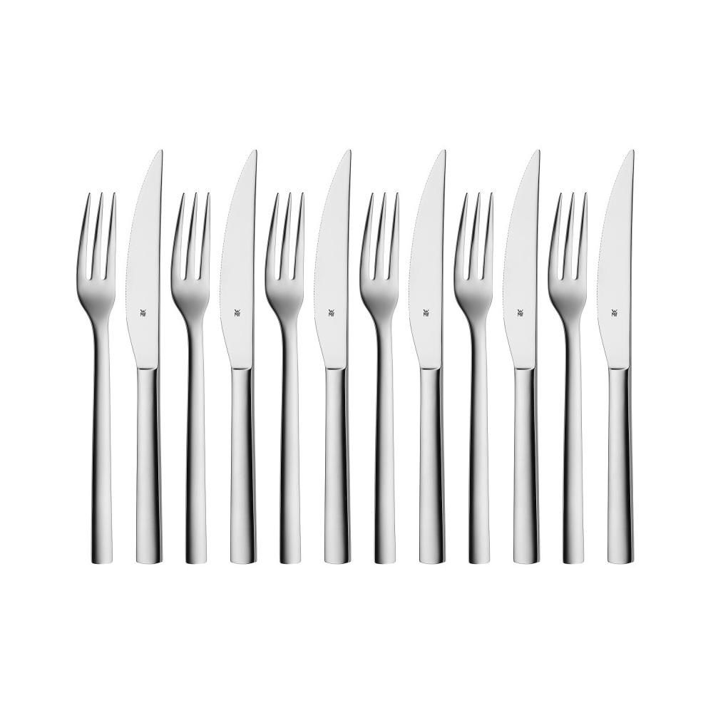 WMF Nuova steak szett 6személyes 12részes