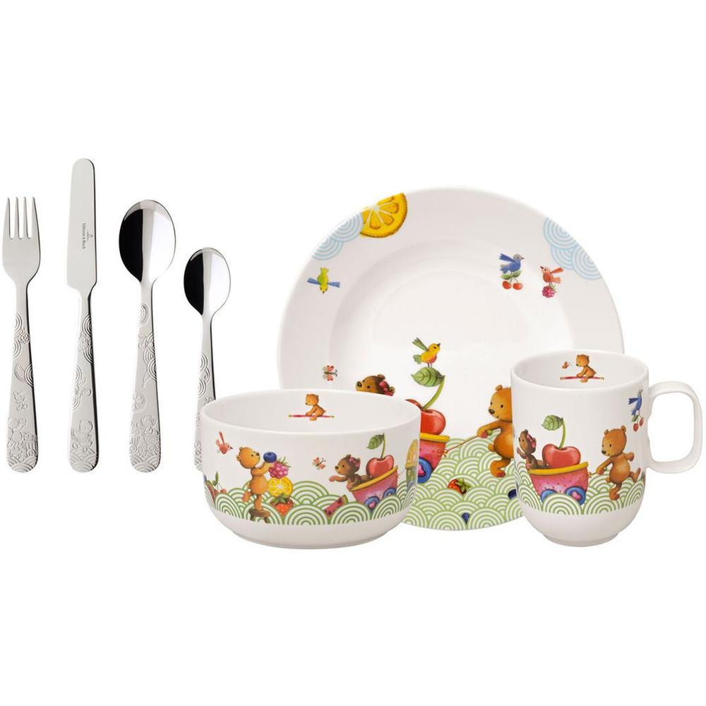 V&B New Hungry as a Bear gyermek étkészlet 7részes 