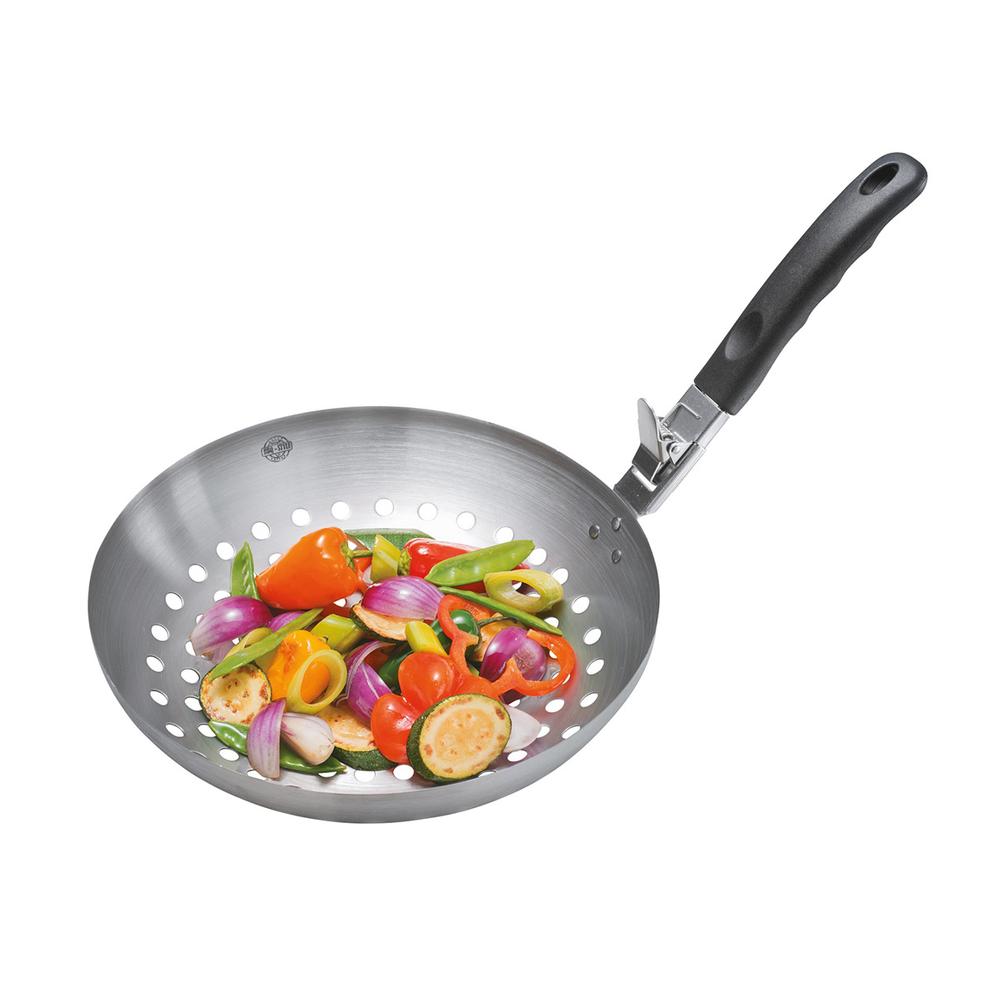 GEFU BBQ zöldség wok 28cm