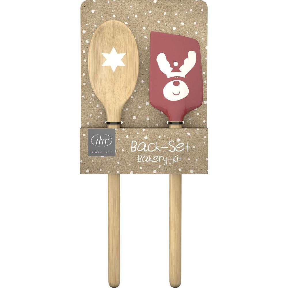 IHR keverőkanál szett 2részes 33cm RUDOLPH