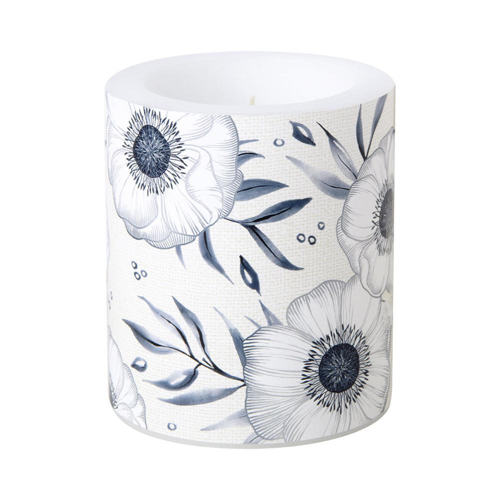 IHR HOLLY FLOWER CREAM gyertya 10,5cm