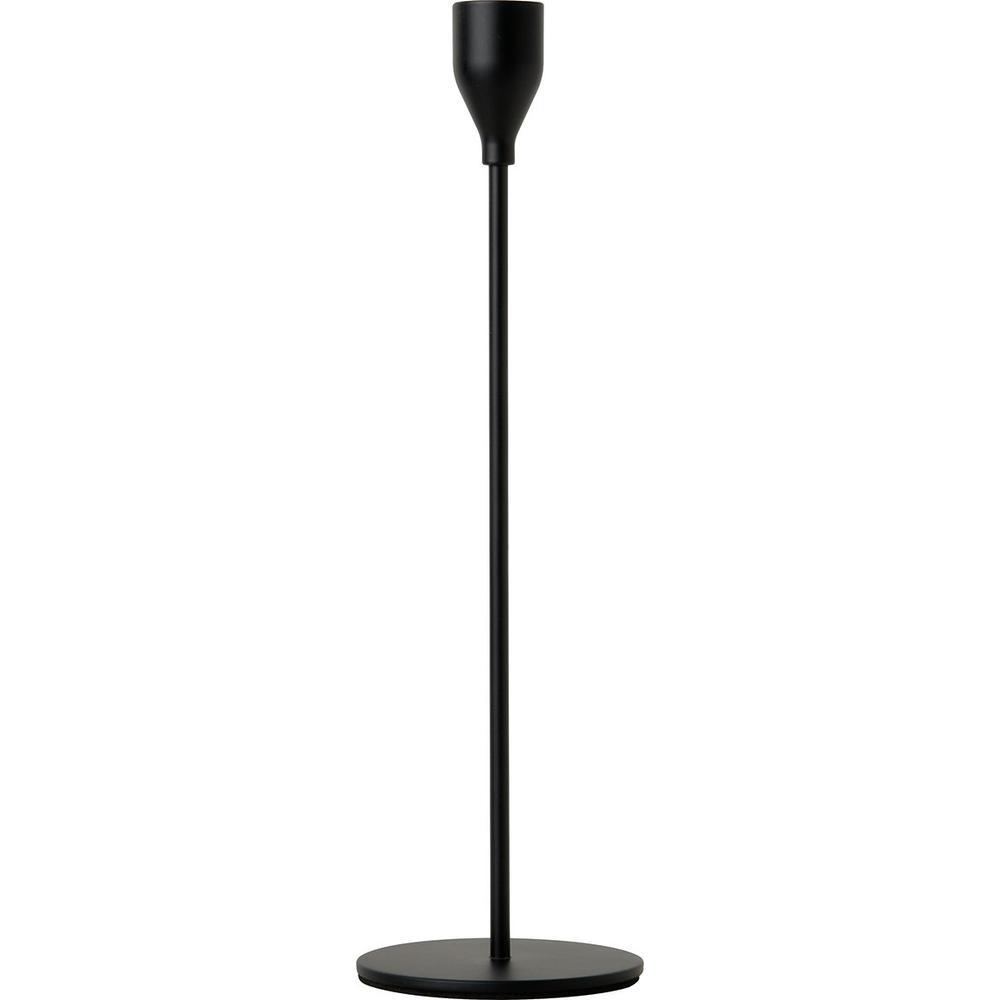 IHR MCH BLACK gyertyatartó 28cm