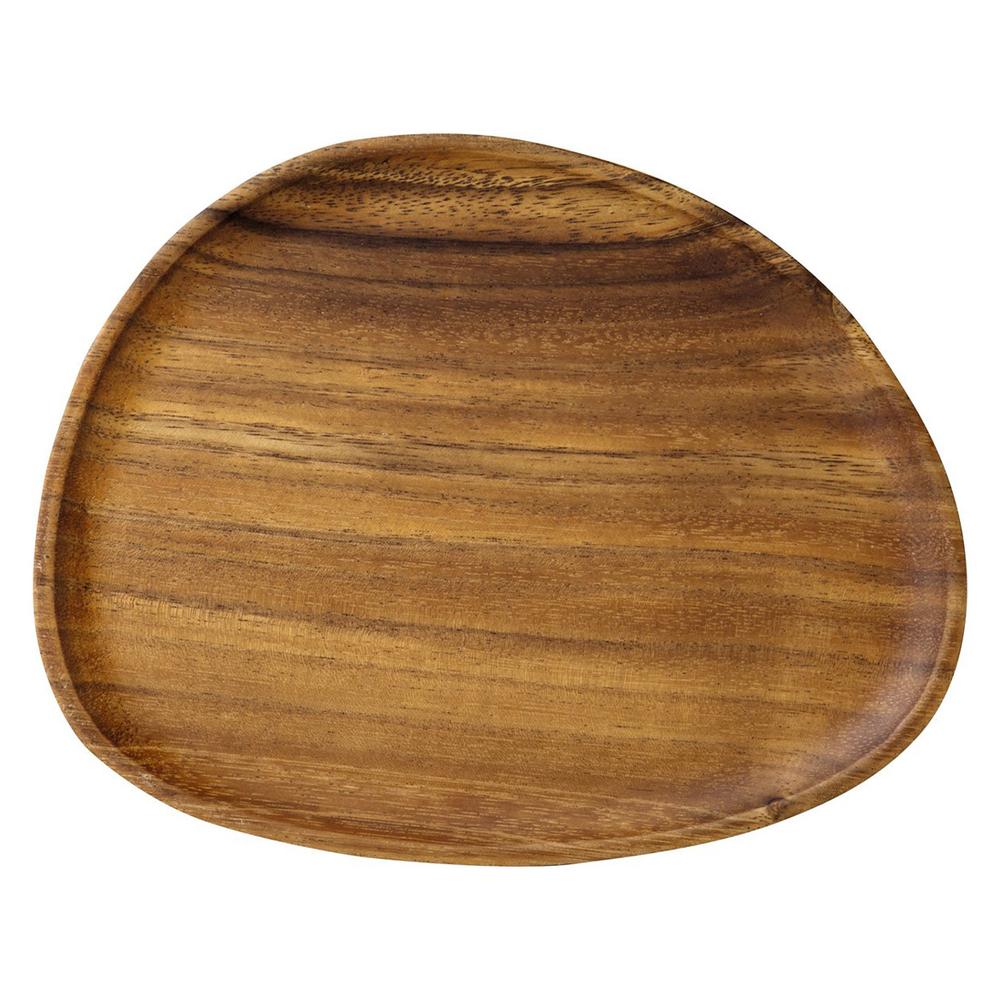 IHR WOODEN PLATE fa tányér 26cm