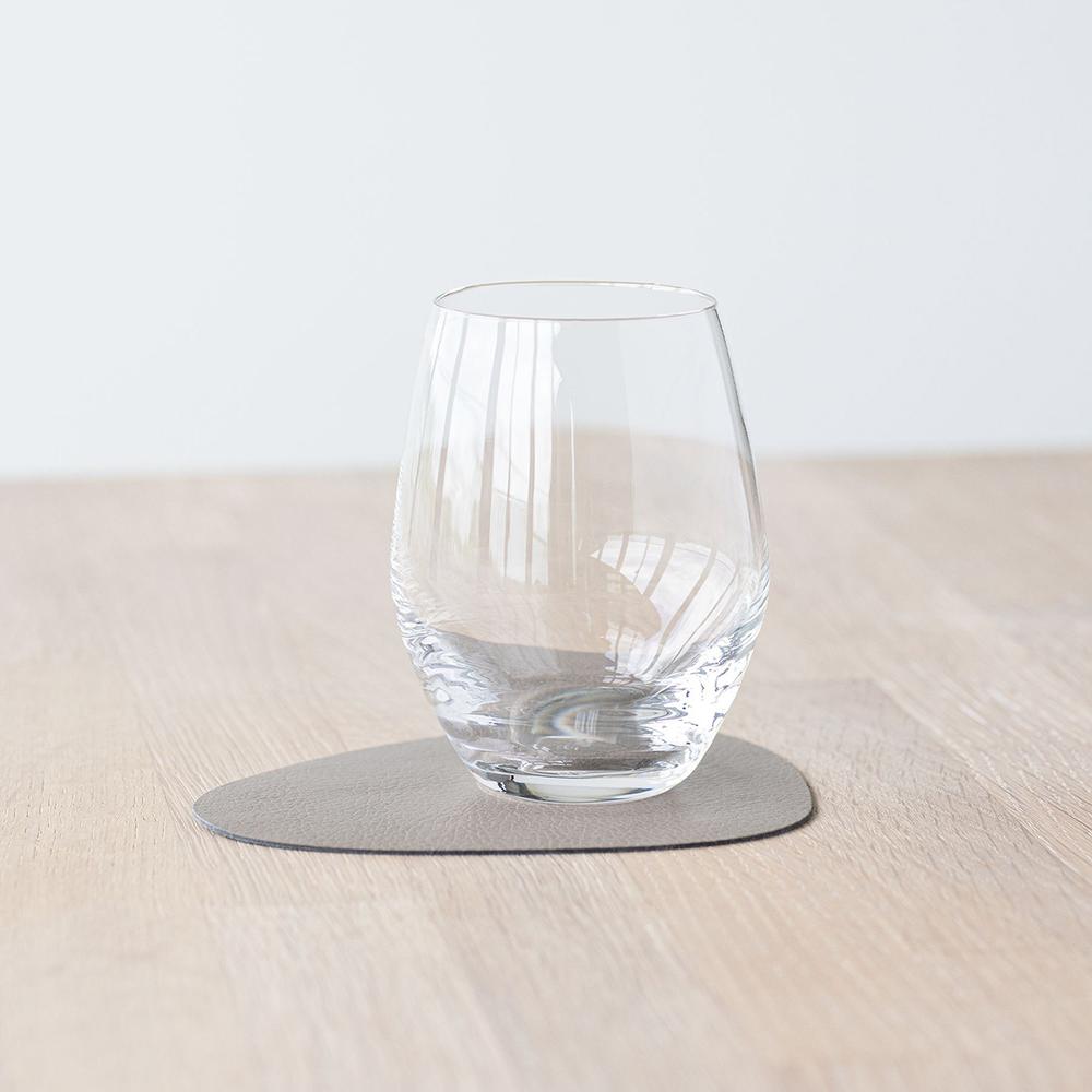 LIND DNA Serene Mole Grey poháralátét ívelt