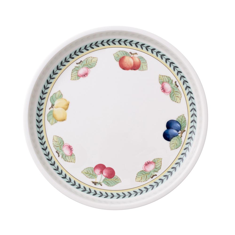 V&B French Garden Baking Dishes kerek szervírozó tál-fedő 26cm