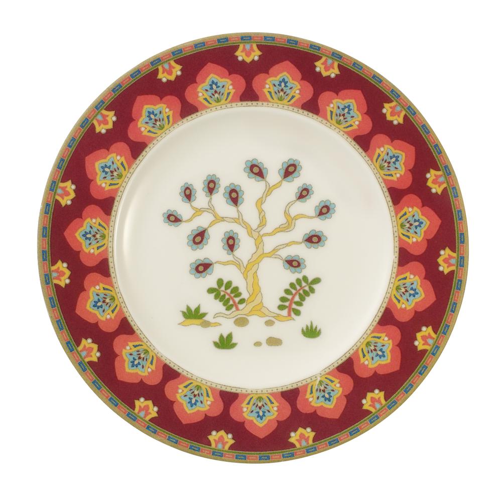 V&B Samarkand Rubin zsemletányér 16cm