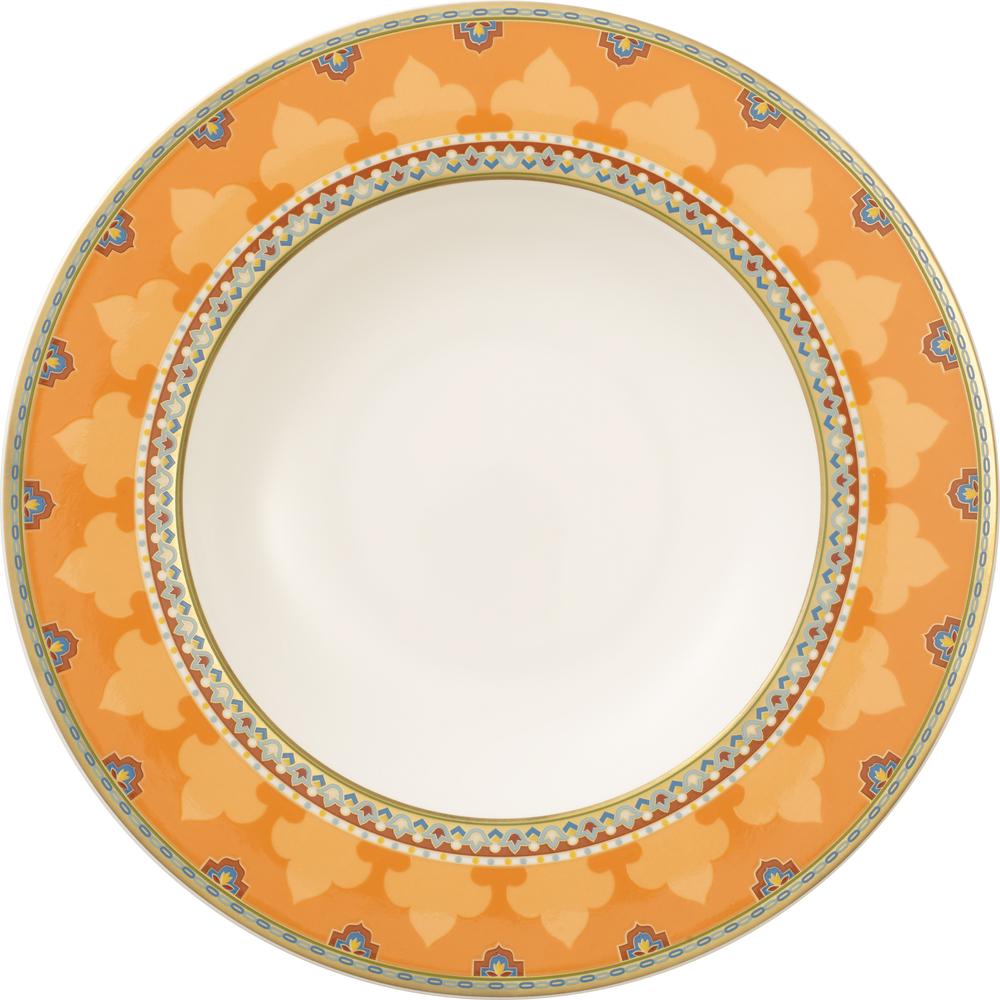 V&B Samarkand Mandarin mélytányér 24cm