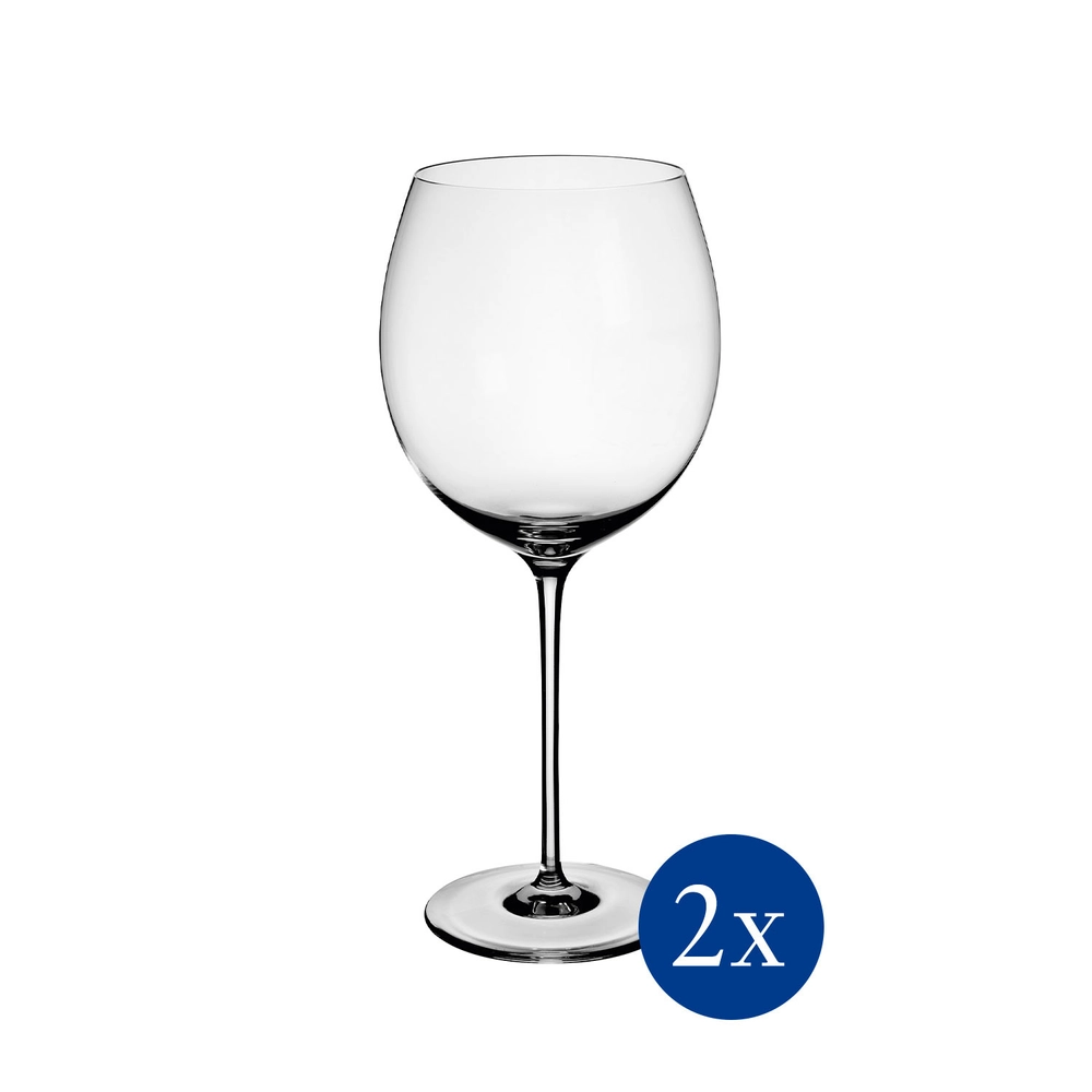 V&B Allegorie Premium pohár szett 2részes burgundy
