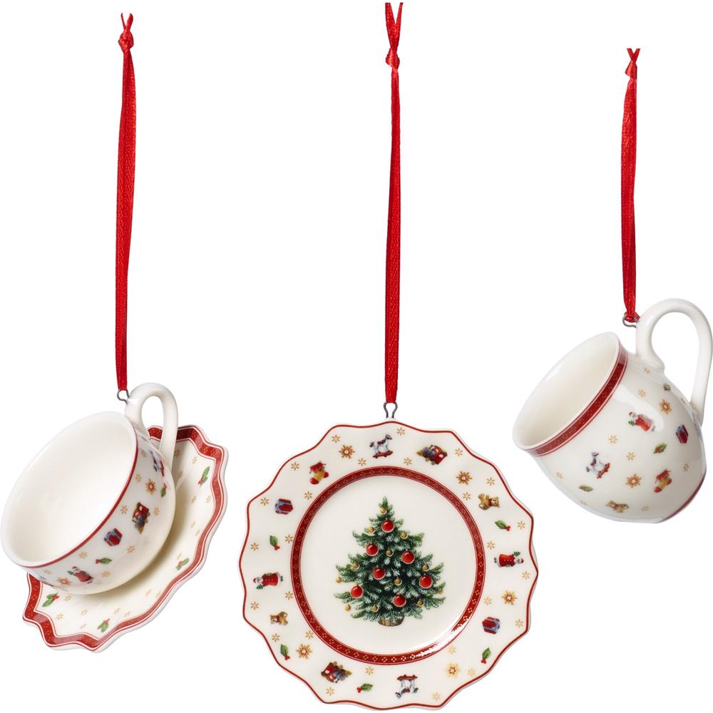 V&B Toy's Delight Decoration karácsonyfadísz szett 3részes, Étkészlet