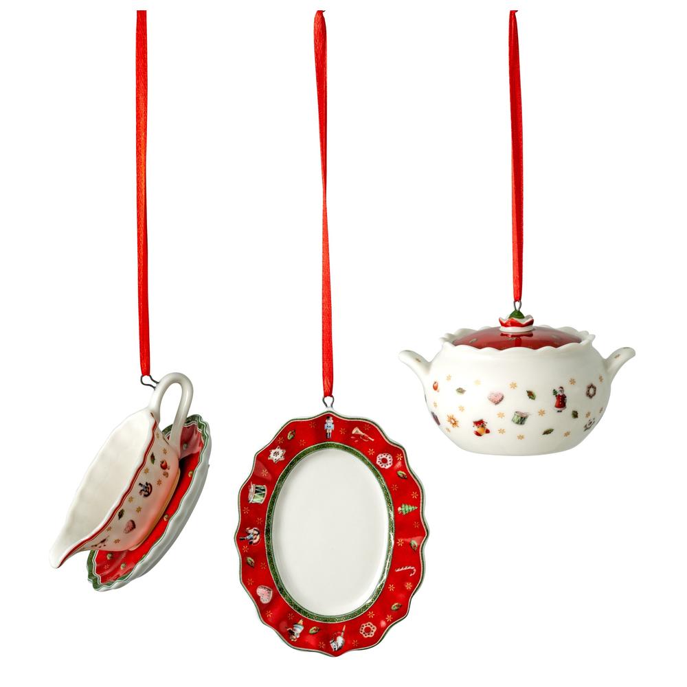 V&B Toy's Delight Decoration karácsonyfadísz szett 3részes, Tálaló szett