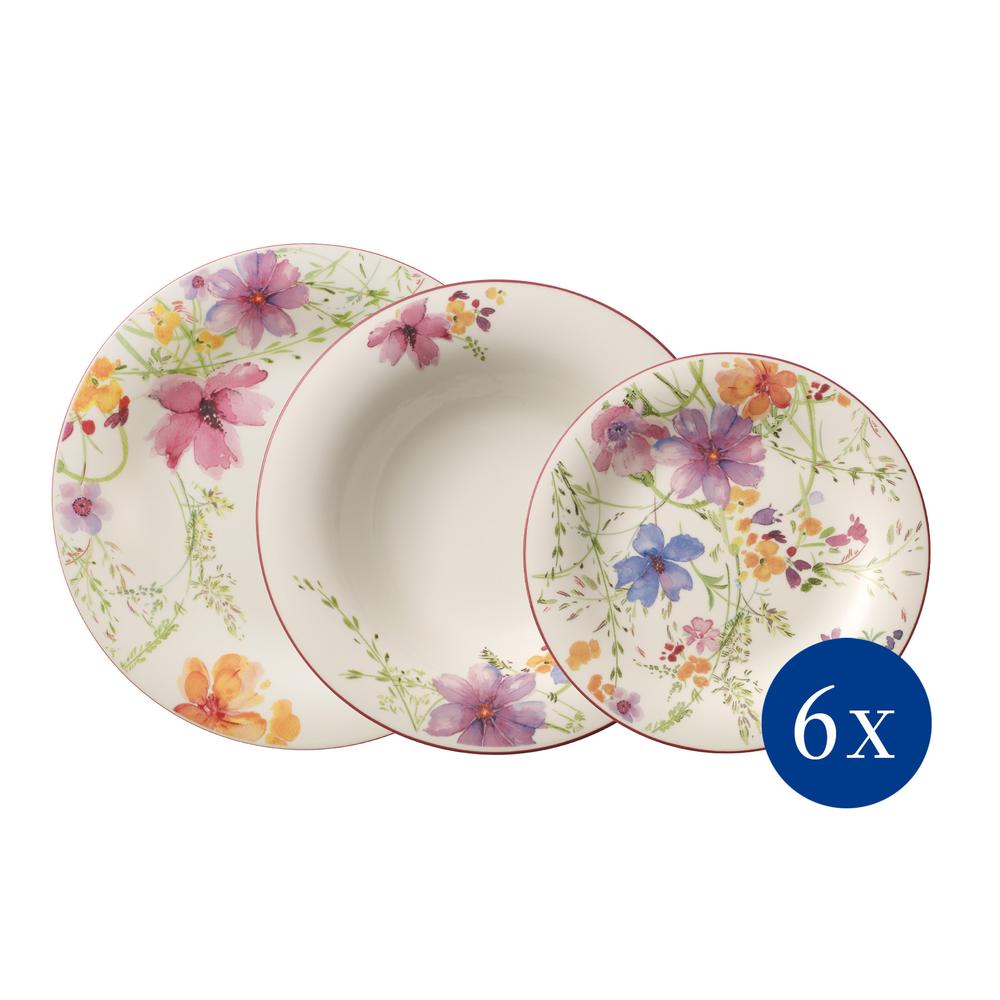 V&B Mariefleur Basic étkészlet 6személyes 18részes