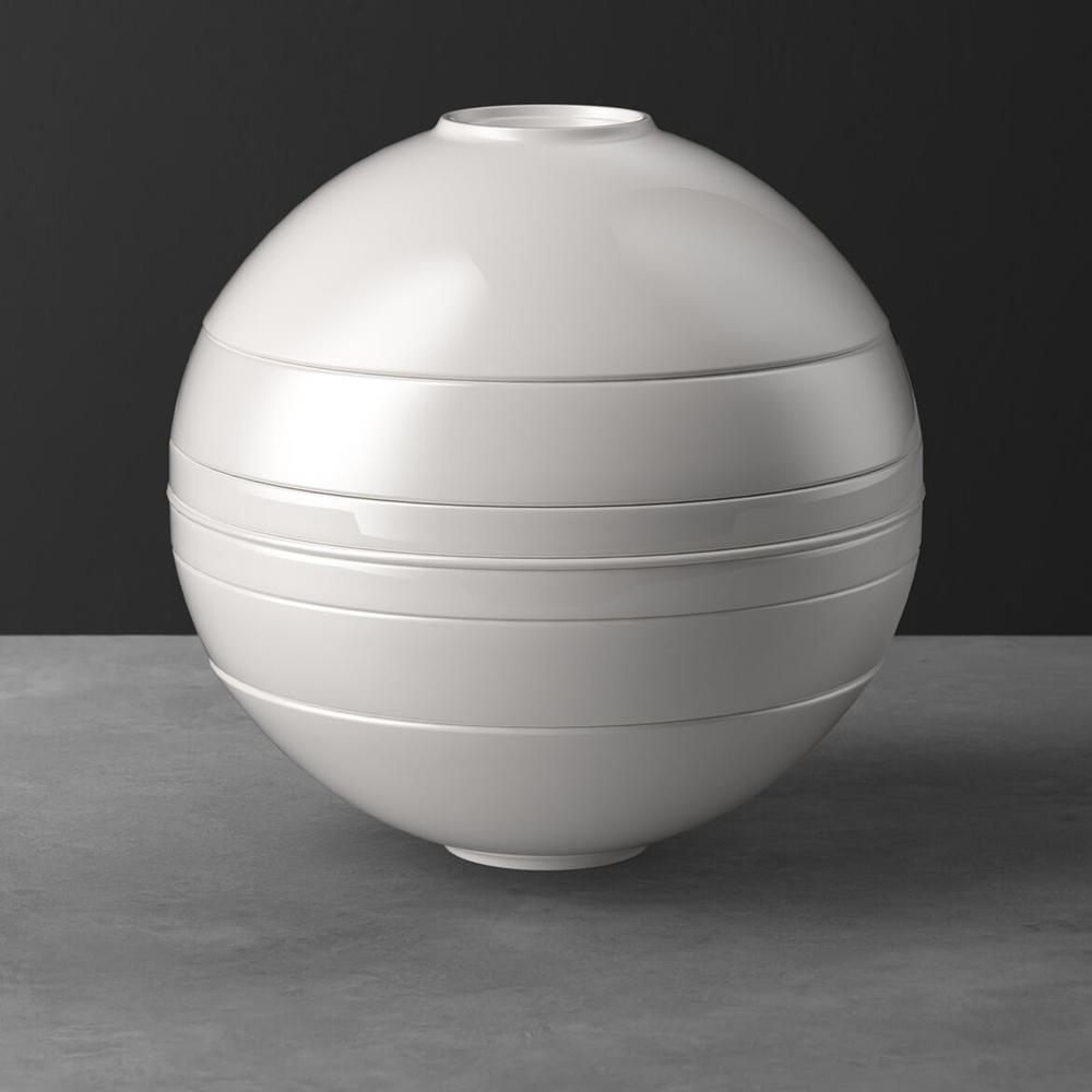 V&B Iconic La Boule gömb alakú étkészlet 2személyes, Fehér