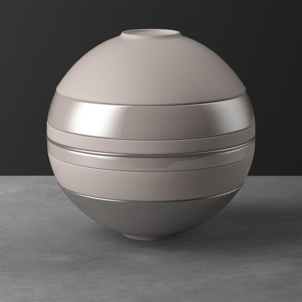 V&B Iconic La Boule gömb alakú étkészlet 2személyes, Pure Beige