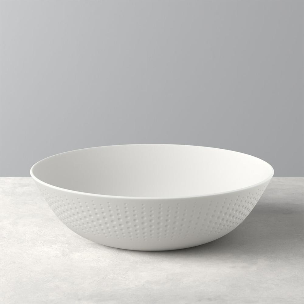 V&B Manufacture Collier Blanc dekoratív gyümölcstál 28cm