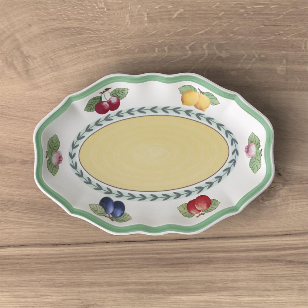 V&B French Garden Fleurence csontos tálka-alátét szószkiöntőhöz 24cm