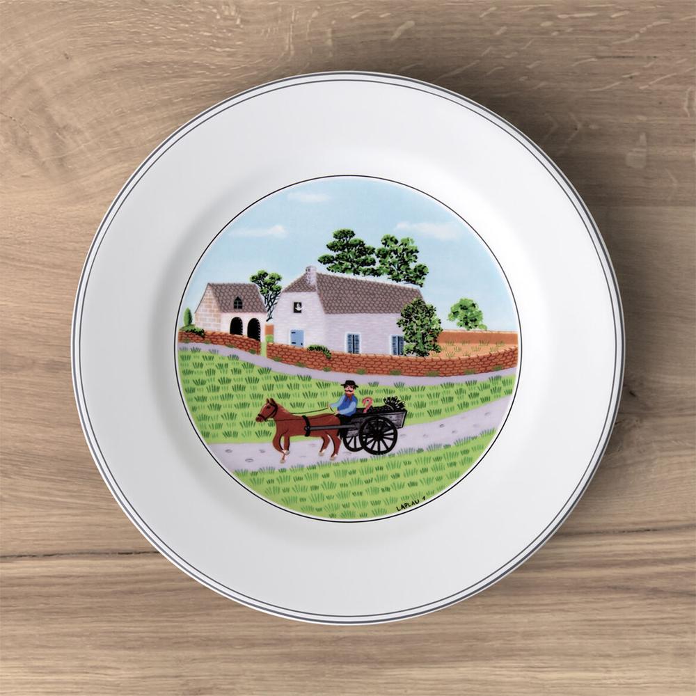 V&B Design Naif desszertes-reggelizőtányér 21cm, Farmer