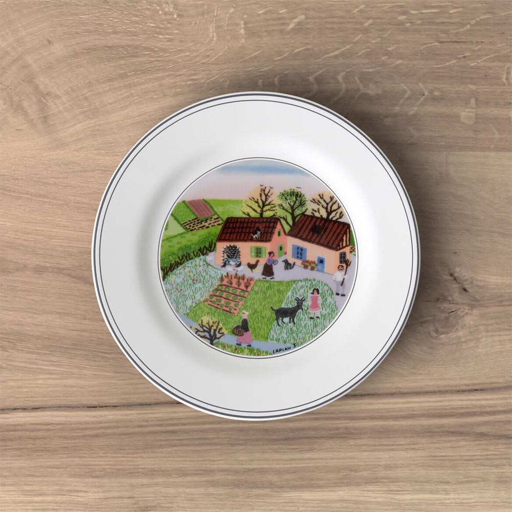 V&B Design Naif zsemletányér 17cm, Farm