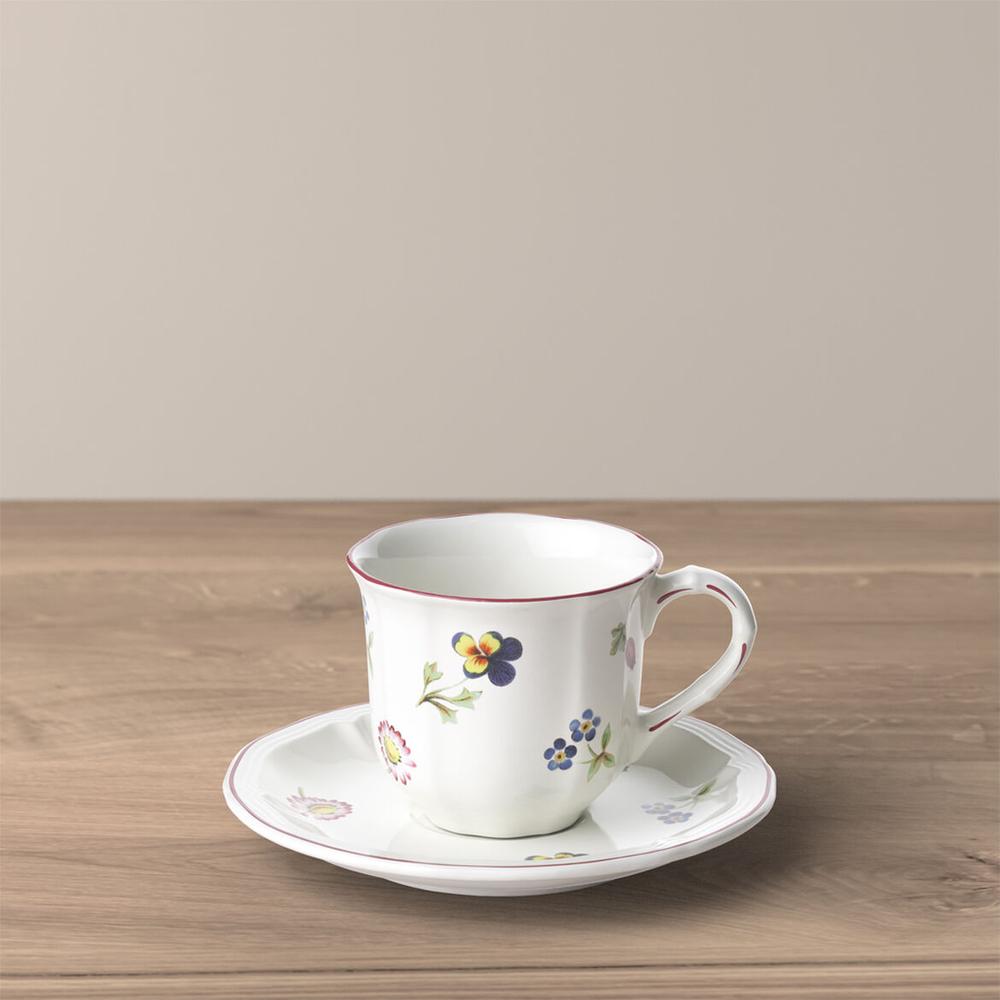 V&B Petite Fleur eszpresszós csésze alátéttel 