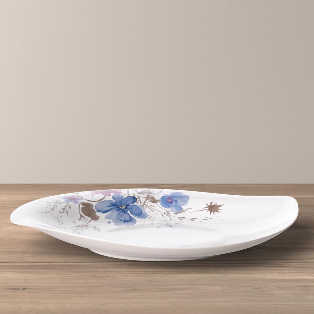 V&B Mariefleur Gris Serve & Salad lapostányér 34cm