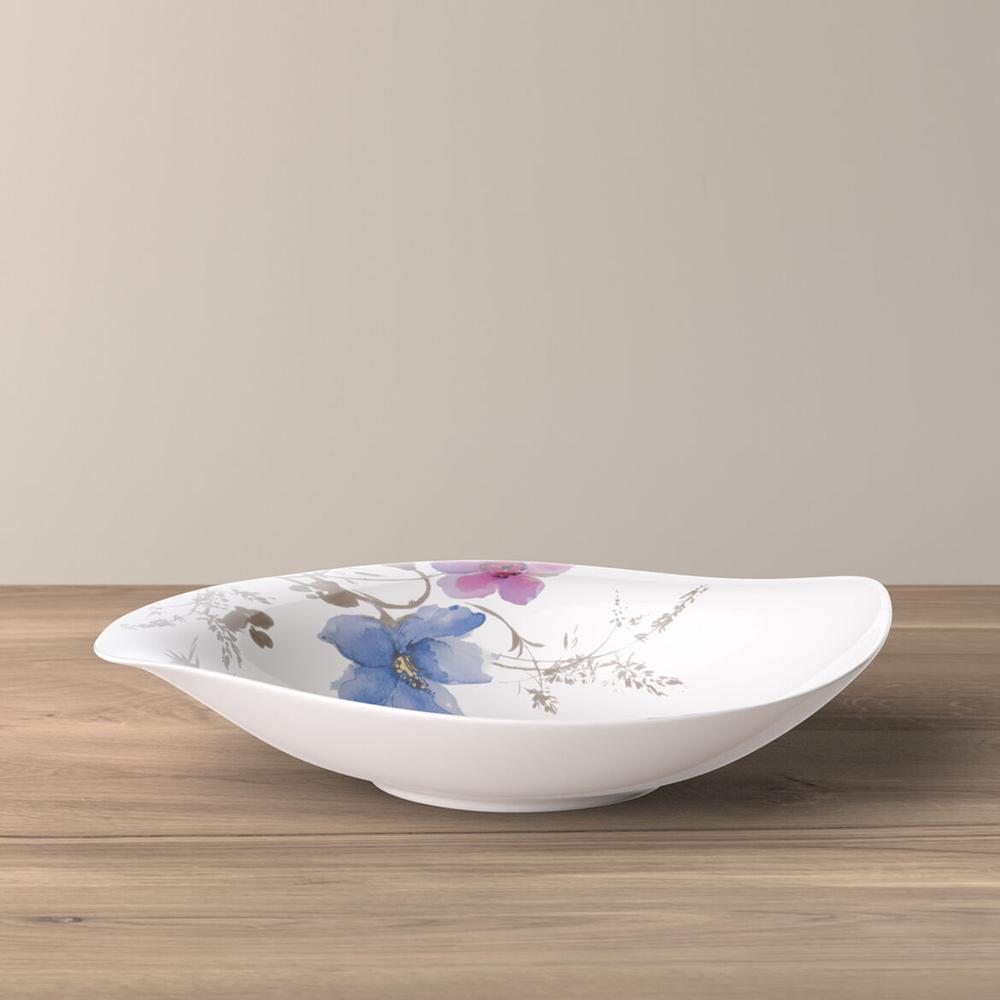 V&B Mariefleur Gris Serve & Salad mélytányér 29cm