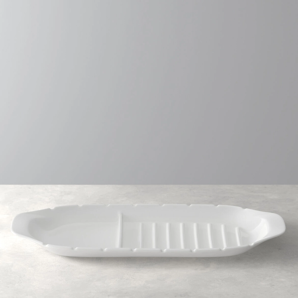 V&B BBQ Passion szervírozó tányér XL 52x22cm