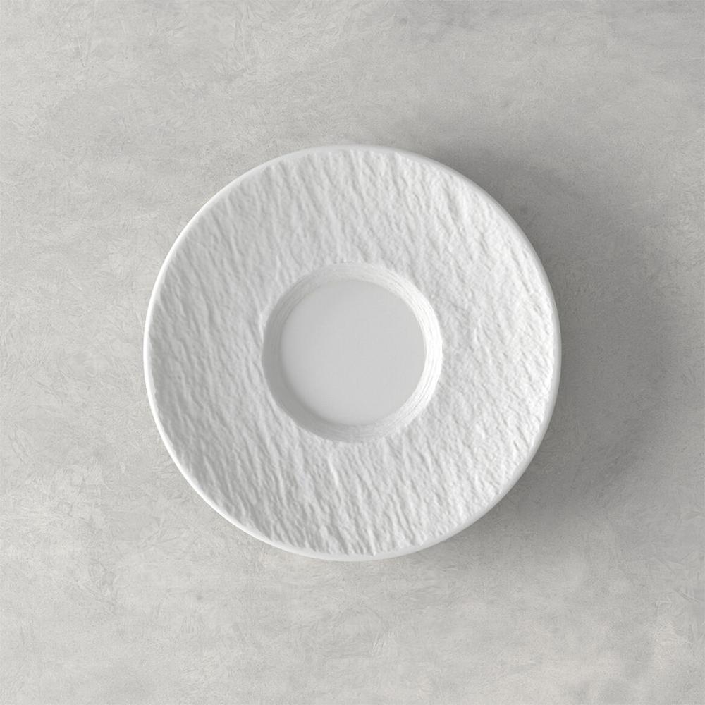 V&B Manufacture Rock Blanc alátét kávés csészéhez 15,5cm