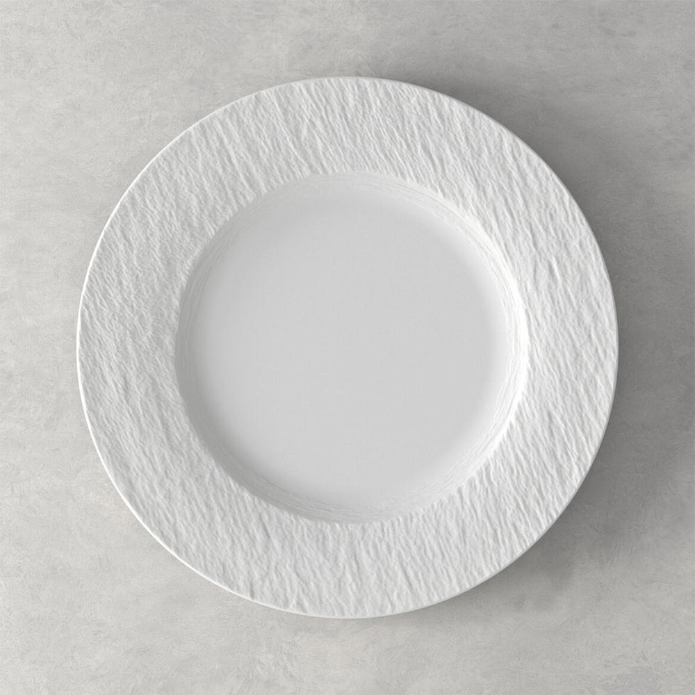 V&B Manufacture Rock Blanc lapostányér 27cm