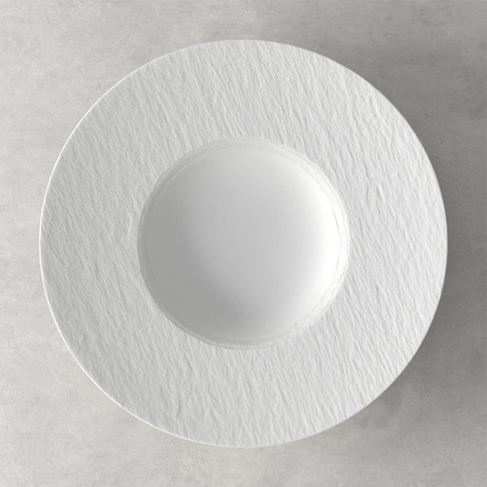 V&B Manufacture Rock Blanc tészta tányér 27,8cm