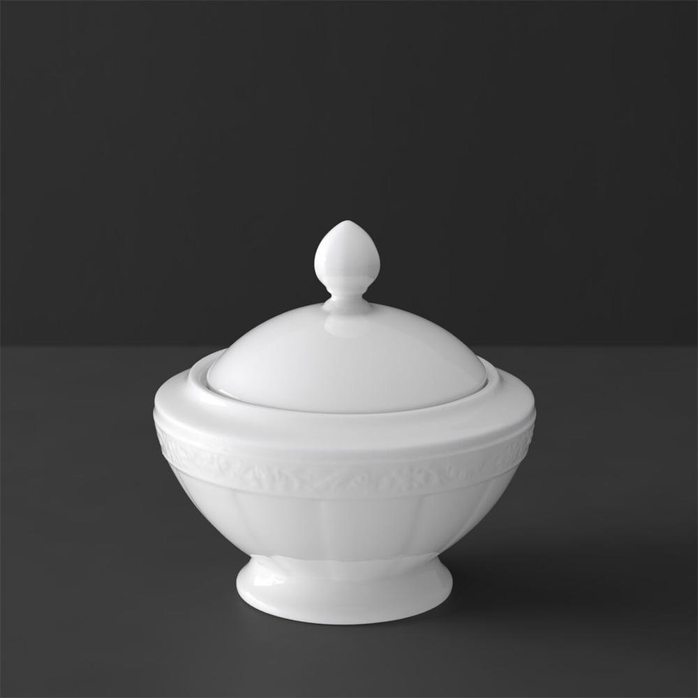 V&B White Pearl cukortartó 6személyes 0,35l