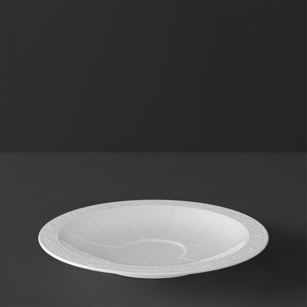 V&B White Pearl alátét kávés-teás csészéhez 16cm