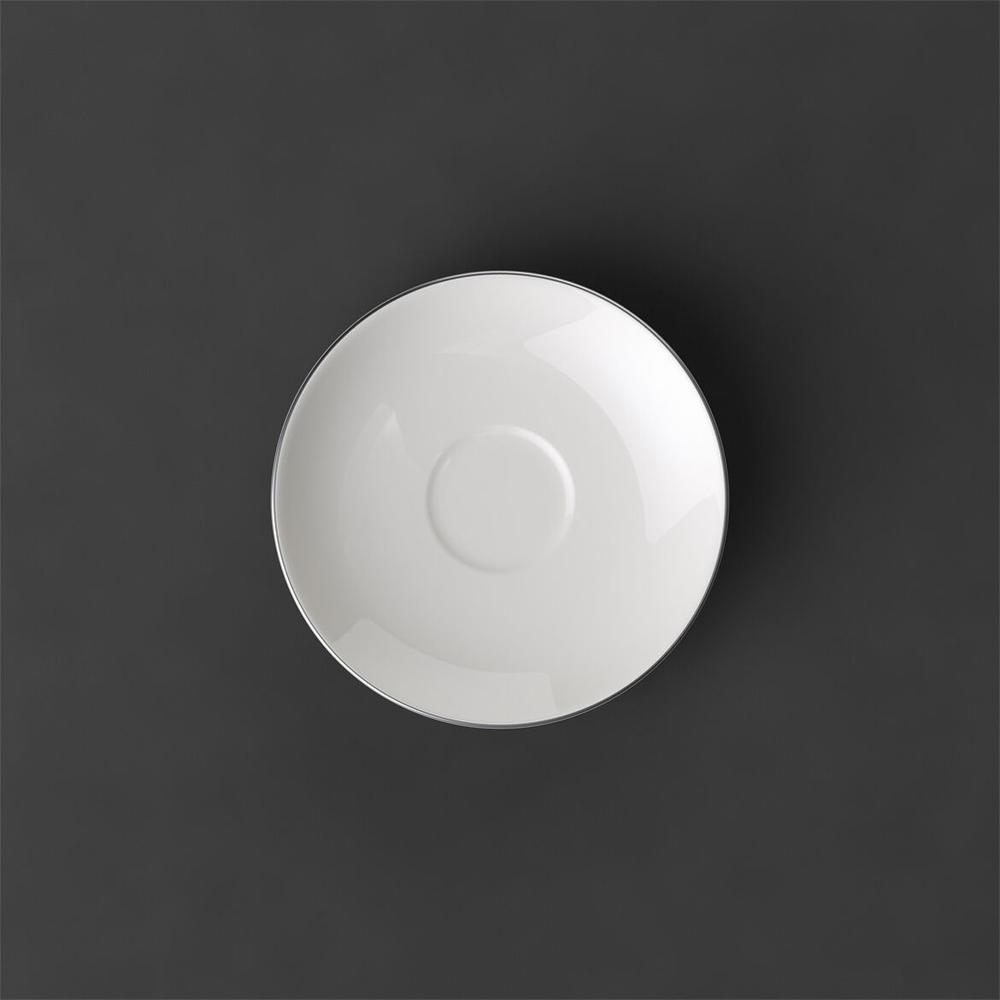 V&B Anmut Platinum No.1 alátét eszpresszós csészéhez 12cm