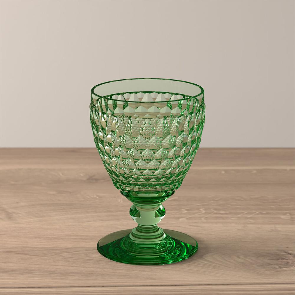 V&B Boston Coloured Green pohár fehérboros 0,23l
