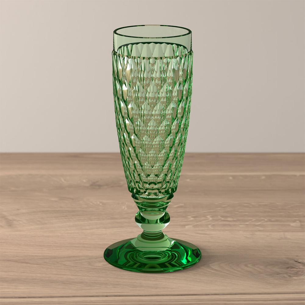 V&B Boston Coloured Green pohár pezsgős 0,15l