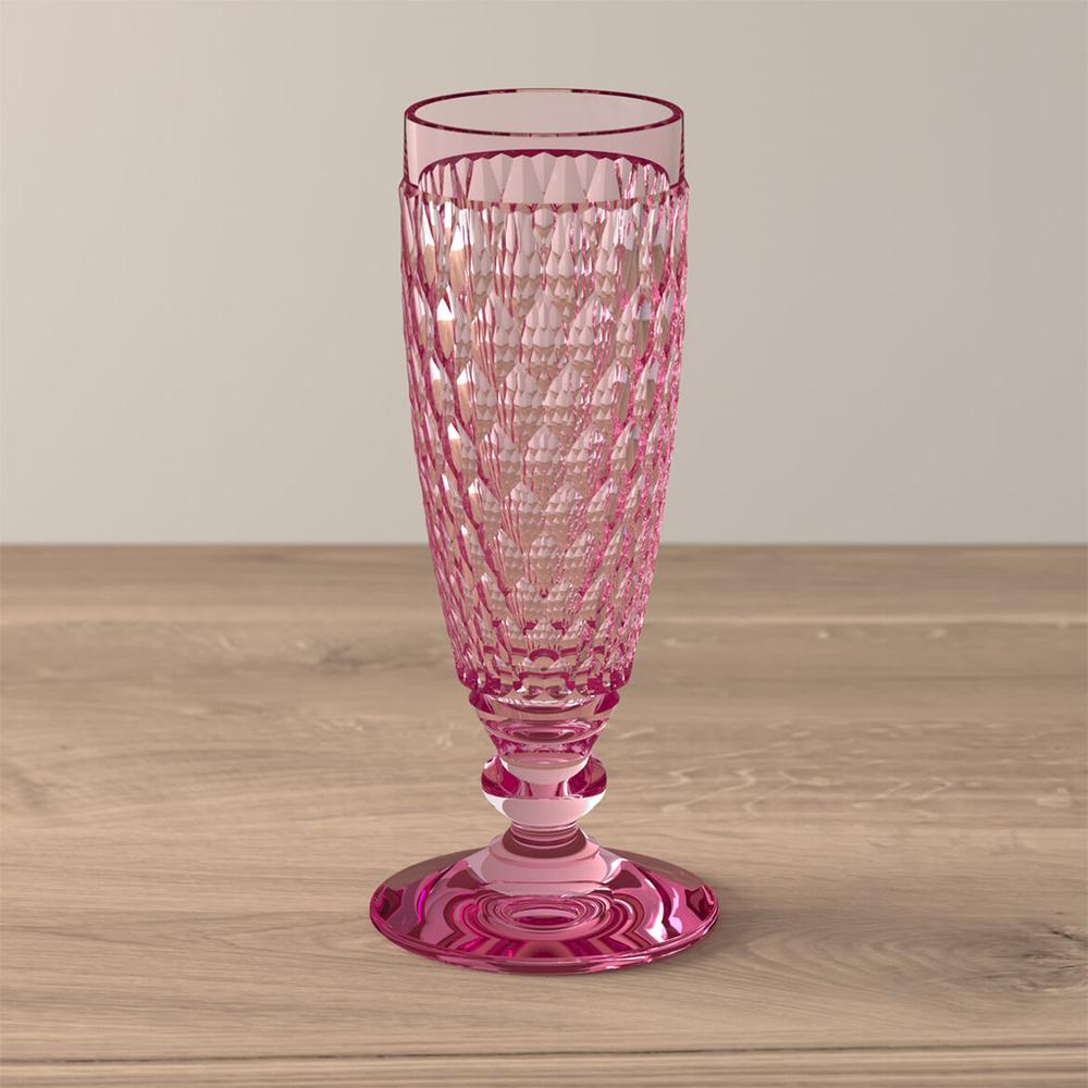 V&B Boston Coloured Rose pohár pezsgős 0,15l