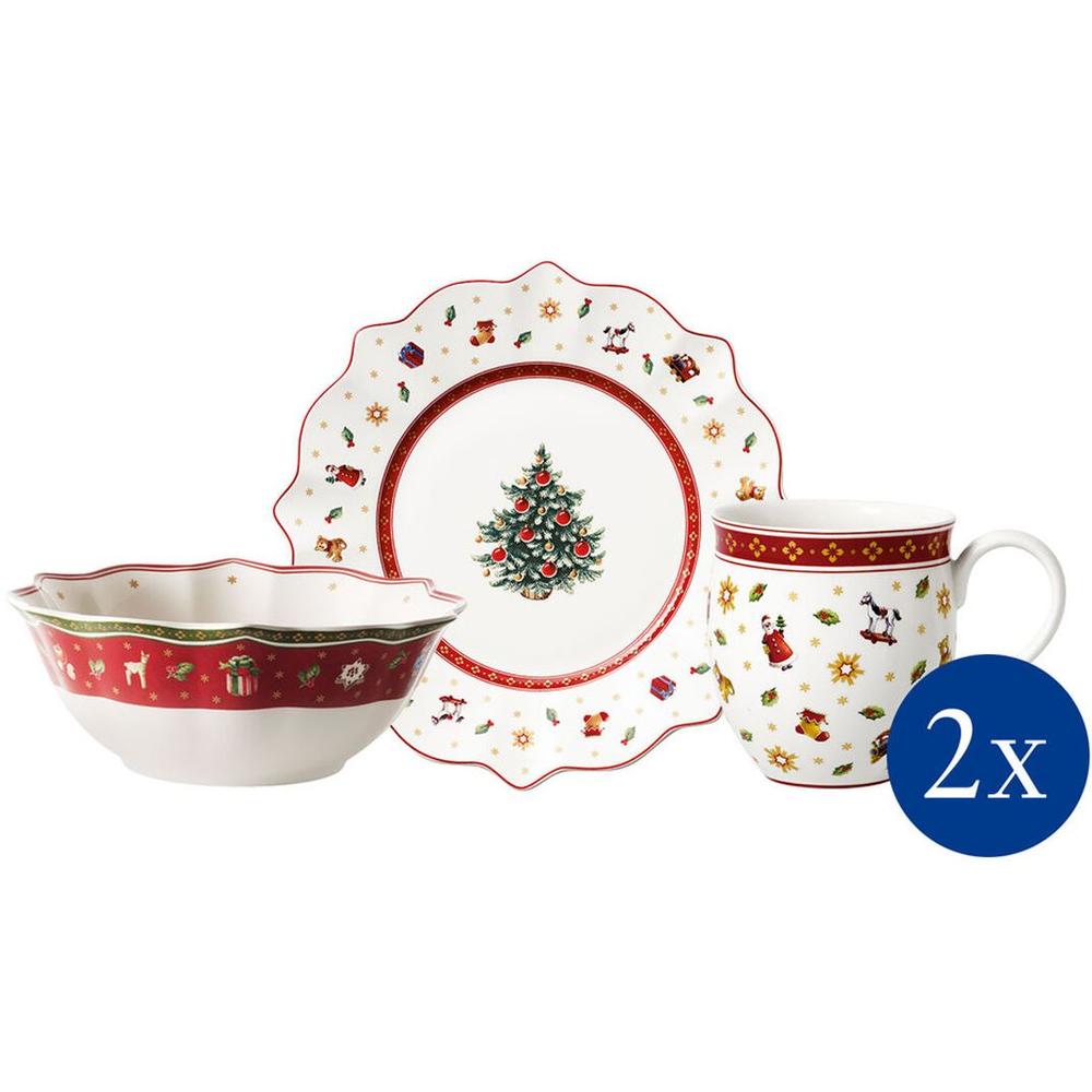 V&B Toy's Delight reggeliző szett 6részes 2személyes fehér