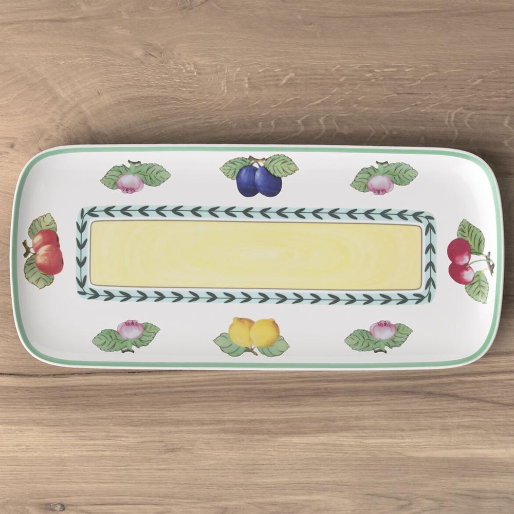 V&B Charm & Breakfast French Garden szendvics tányér 35x16cm