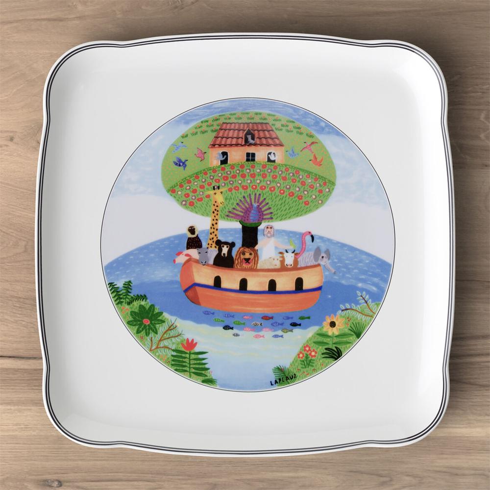 V&B Charm & Breakfast Design Naif szögletes kínálótál 30cm