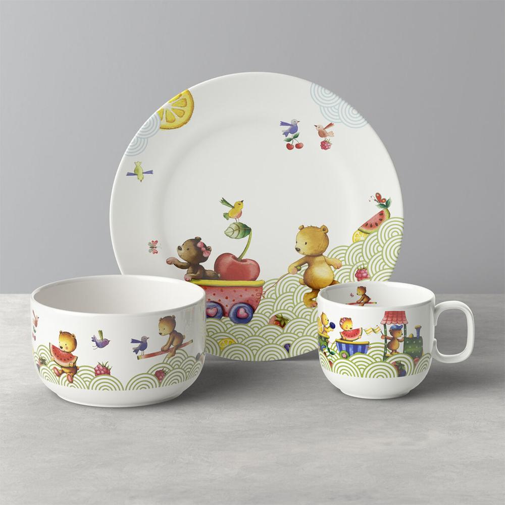 V&B New Hungry as a Bear gyermek étkészlet 3részes 