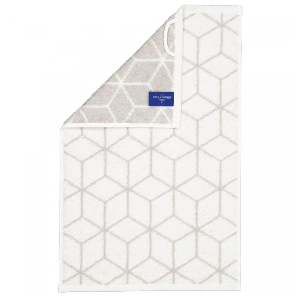 V&B Coordinates Carré Brillant White vendégtörölköző 30x50cm