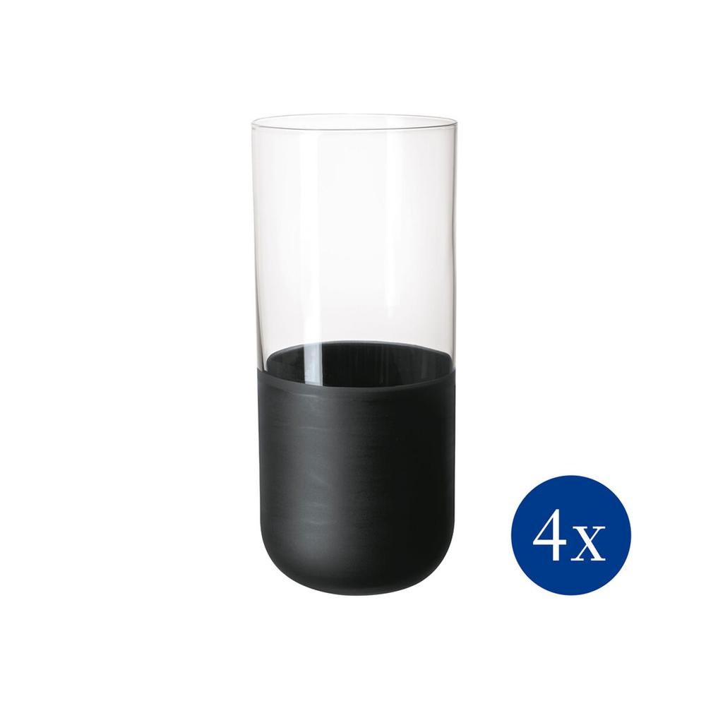 V&B Manufacture Rock Glass pohár szett 4részes üdítős 