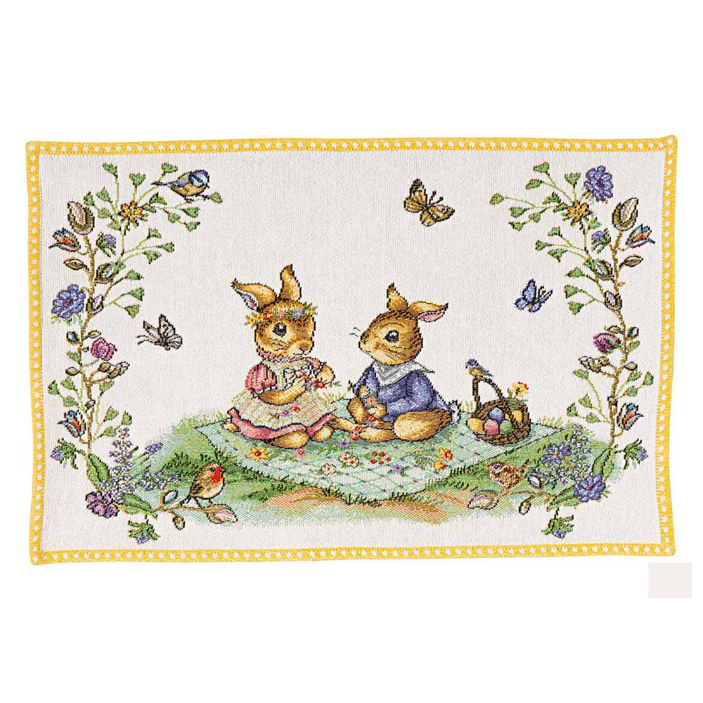V&B Spring Fantasy gobelin tányéralátét 32x48cm, Piknik