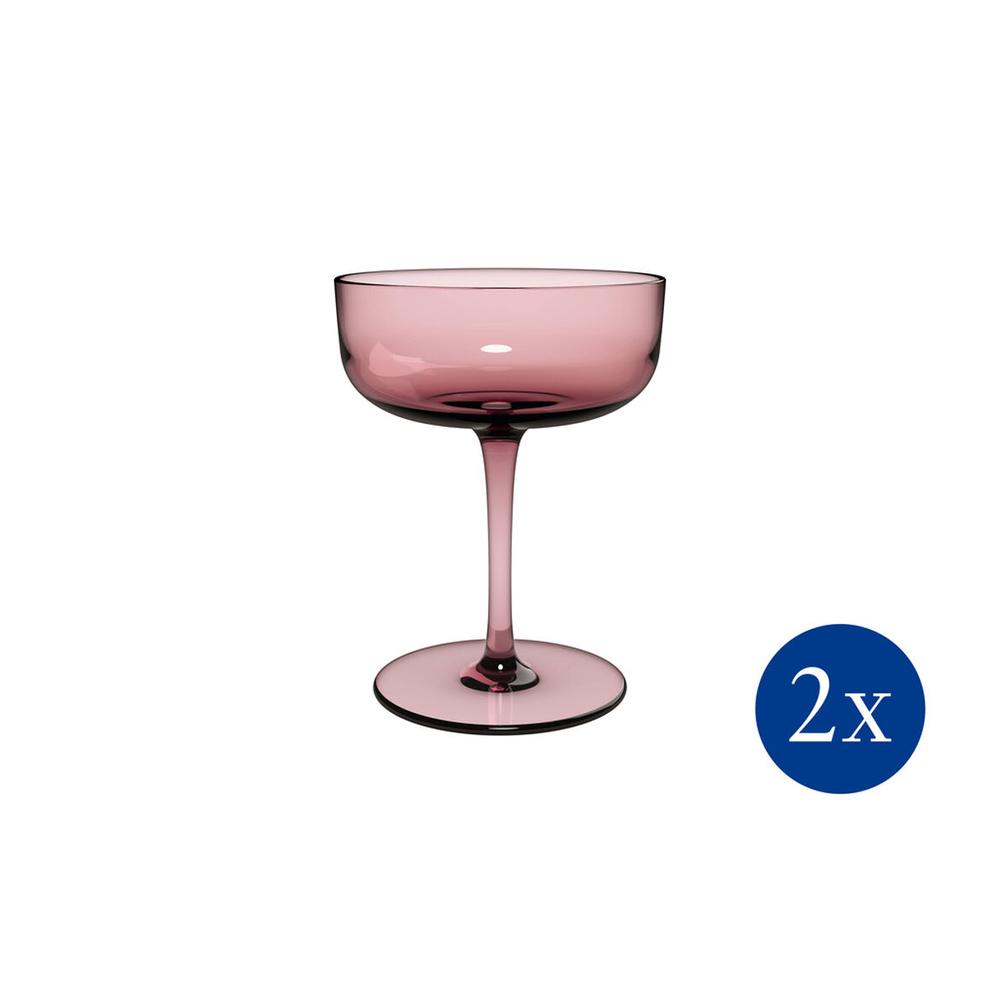 like. by V&B Like Grape kehely szett 2részes pezsgős-desszertes