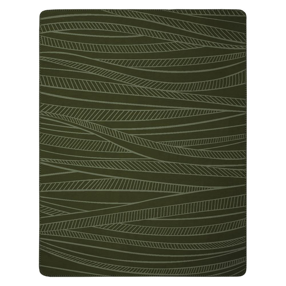 V&B Willow Olive-Green pléd 150x200cm