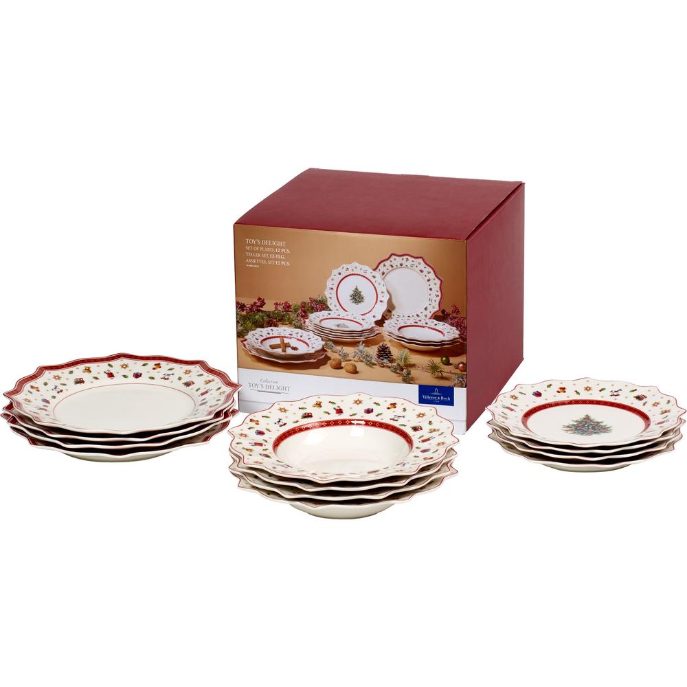 V&B Toy's Delight étkészlet 4személyes 12részes