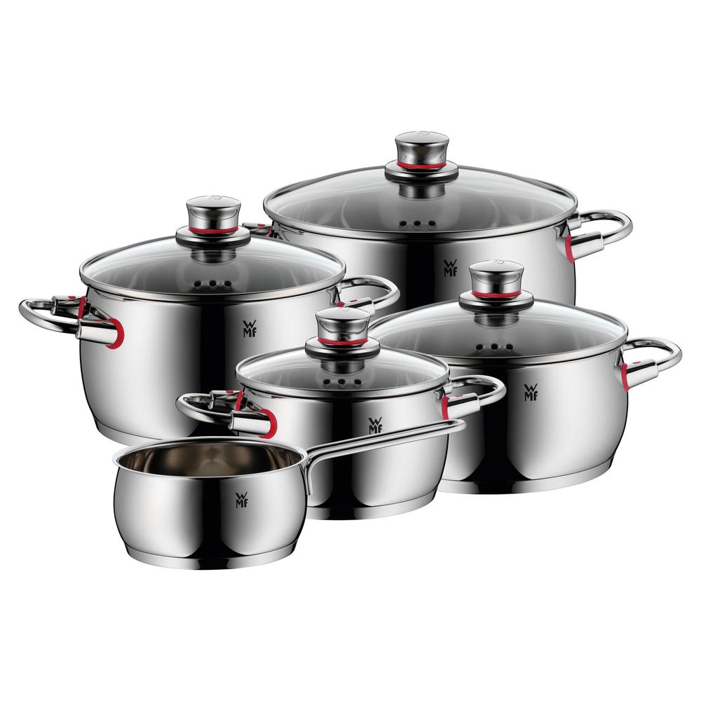 WMF Quality One edénykészlet tejforralóval 5részes