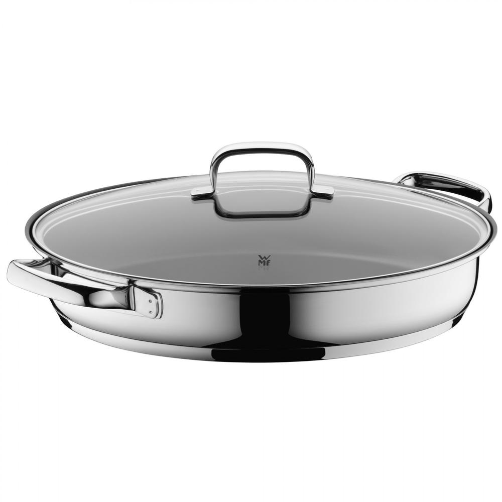 WMF hal/gourmet serpenyő fedővel 38x26cm