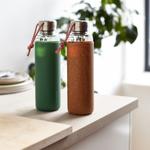 BB Glass Water Bottle vizes palack 0,60l korallvörös