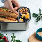 BB Sandwich Box szendvicstartó doboz óceánkék nagy