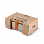 BB Sandwich Box szendvicstartó doboz narancs nagy